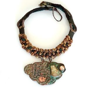 Wearable sculptural art from 1970’s famous duo Alex & Lee.